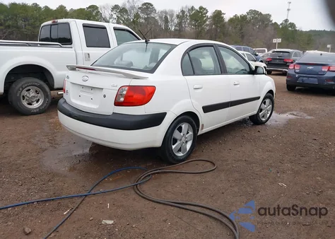 2007 Kia Rio Sx z USA, uszkodzony, nr VIN KNADE123576224370